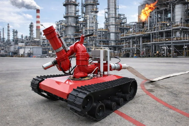 Firefighting robot platform